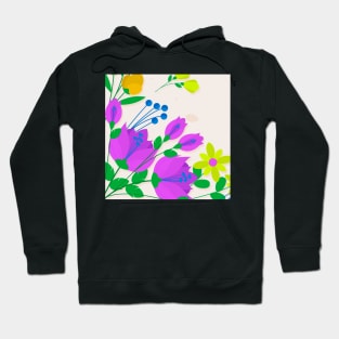 Floral Colourful Art Hoodie